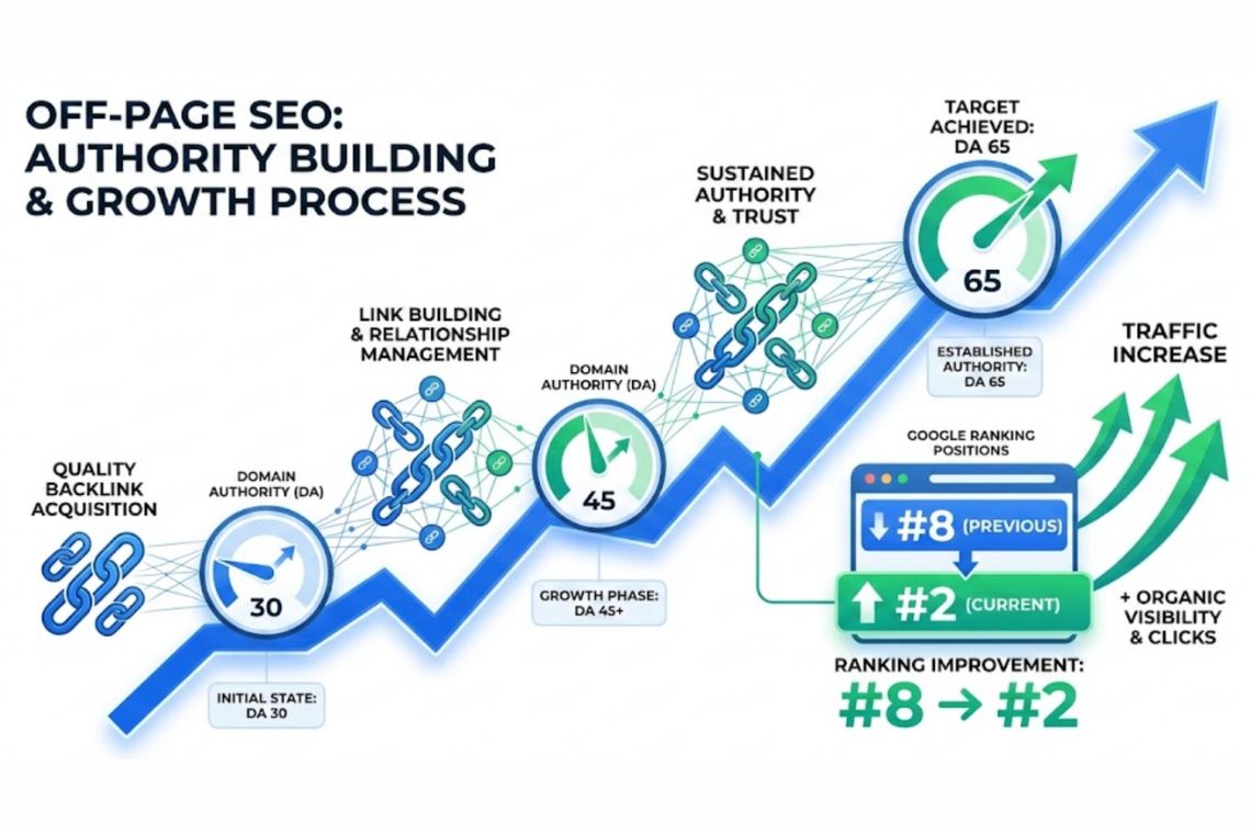 Off Page SEO Services That Build Authority & Drive Rankings