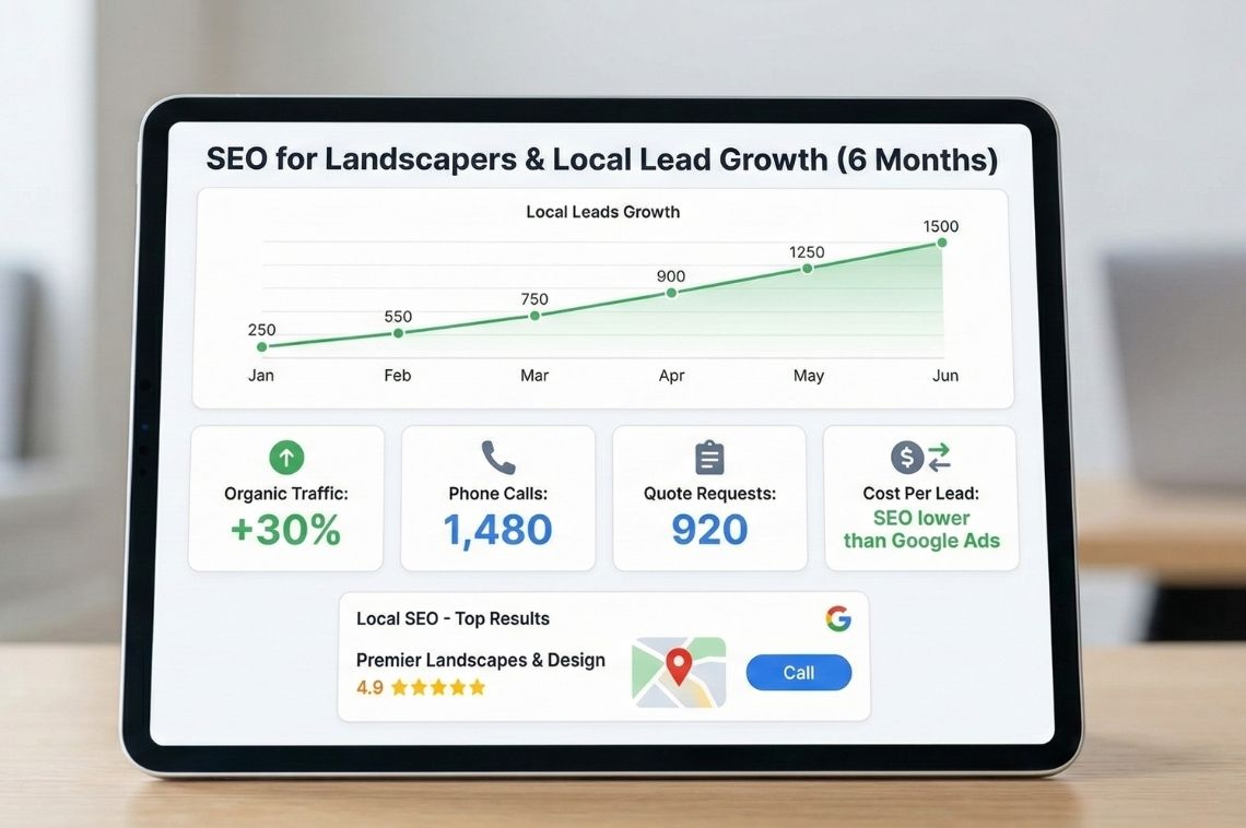 SEO for Landscapers