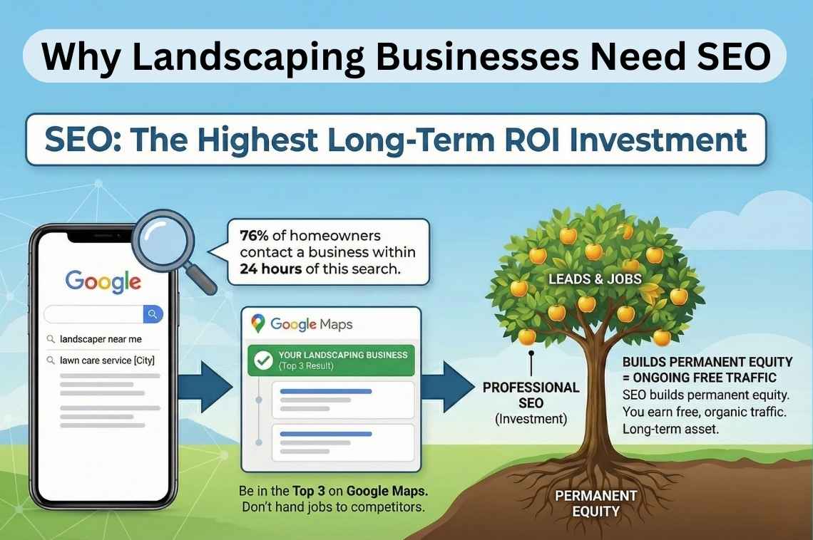 Why Landscaping Businesses Need SEO
